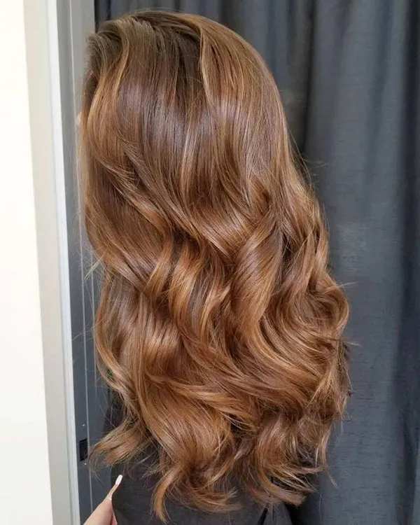 Chocolate gold hair color 25
