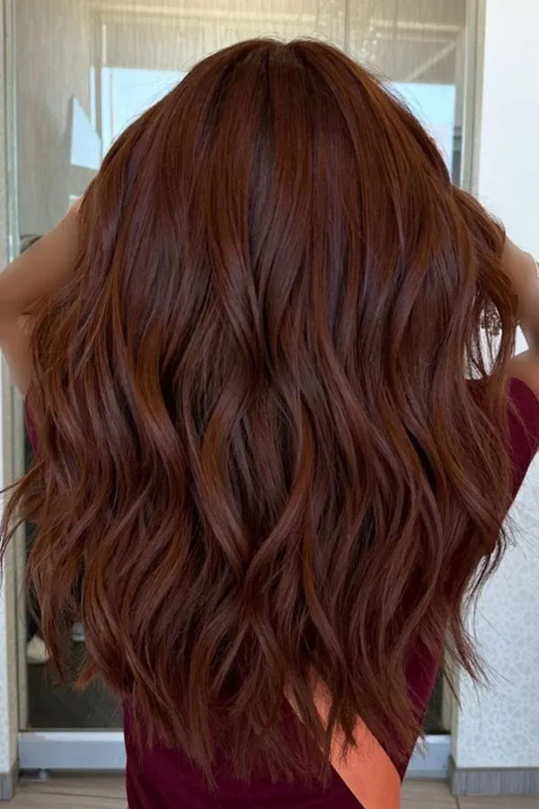 Chocolate hair color combination 21