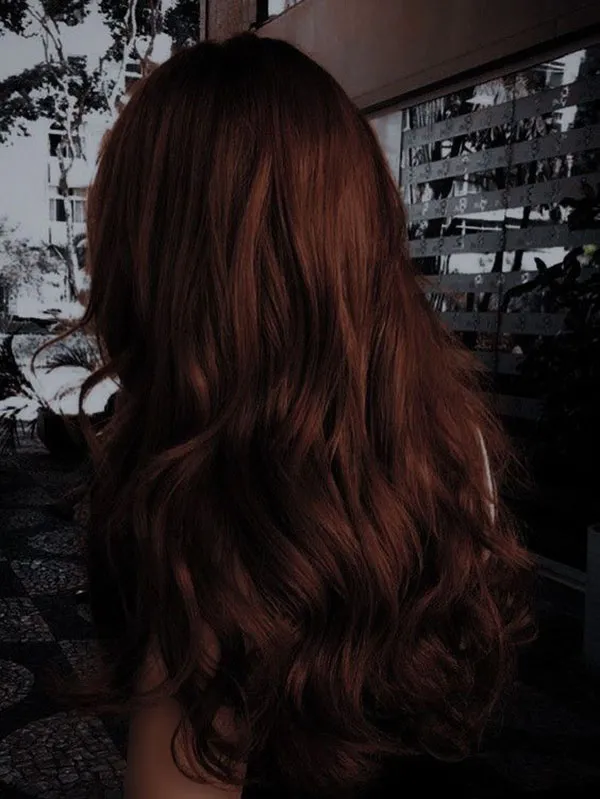 Chocolate hair color combination 24