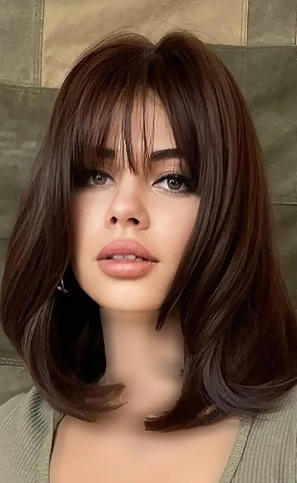 Chocolate hair color combination 25