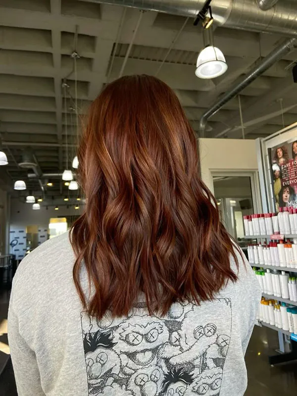 Chocolate hair color combination 29