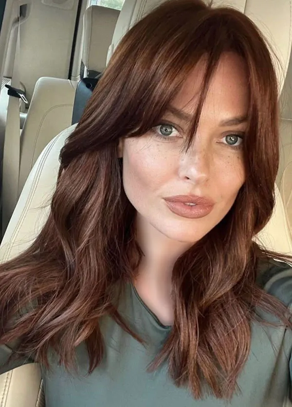 Chocolate hair color combination 8