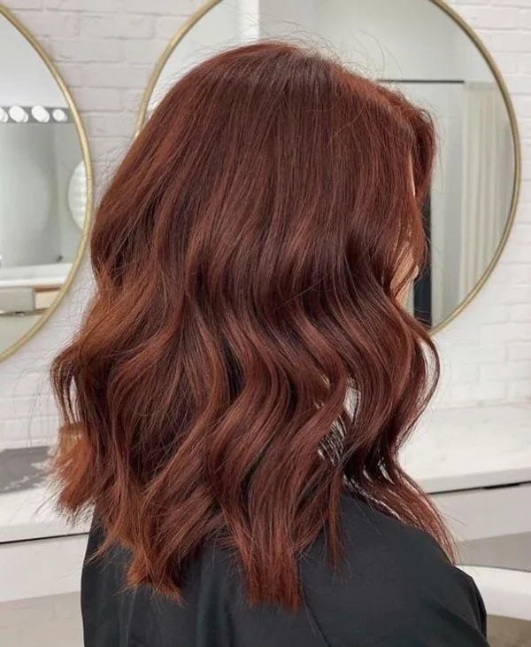 Chocolate hair color combination 9