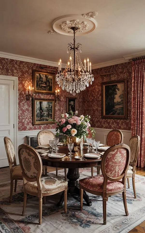 جدیدترین دیزاین خانه به سبک کلاسیک؛ ترکیبی از اصالت و شکوه در 2025! 18 Classic style home design 16