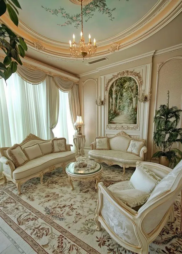 جدیدترین دیزاین خانه به سبک کلاسیک؛ ترکیبی از اصالت و شکوه در 2025! 26 Classic style home design 24