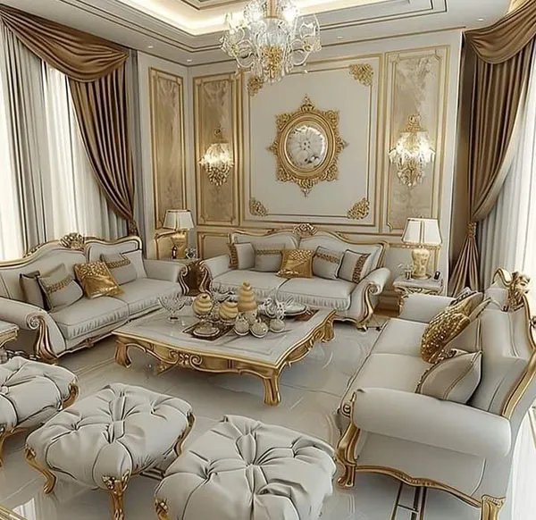 جدیدترین دیزاین خانه به سبک کلاسیک؛ ترکیبی از اصالت و شکوه در 2025! 30 Classic style home design 28