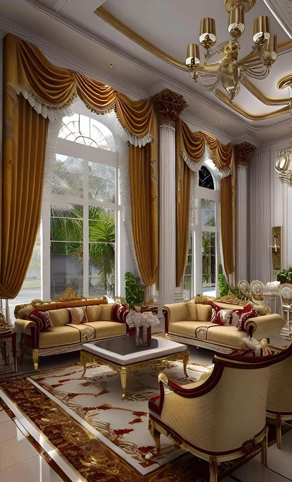 جدیدترین دیزاین خانه به سبک کلاسیک؛ ترکیبی از اصالت و شکوه در 2025! 5 Classic style home design 3