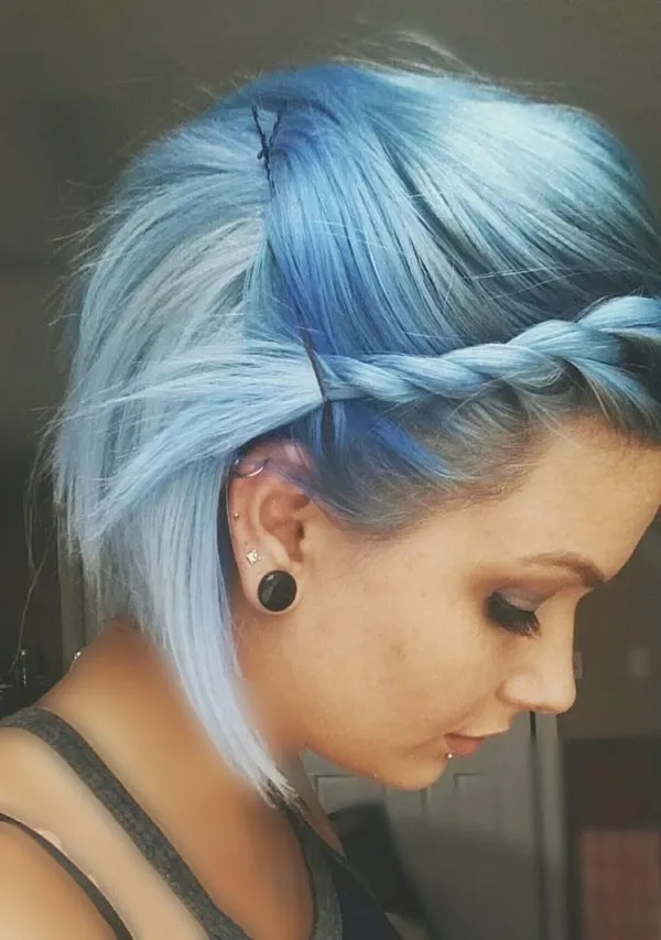 بافت رنگی مو کوتاه جدید دخترانه | 30 ایده جذاب برای تغییر استایل فوری و پرانرژی! 17 Color texture of short hair 16