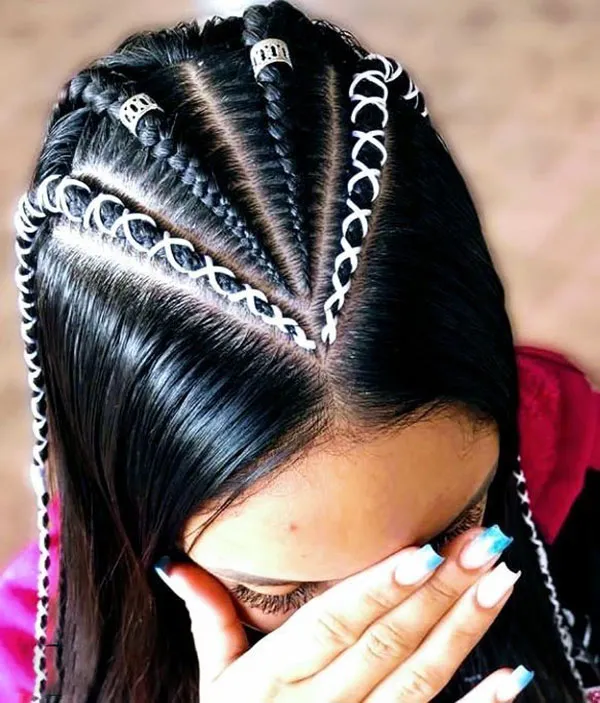 Comfortable two sided frontal hair weave 12