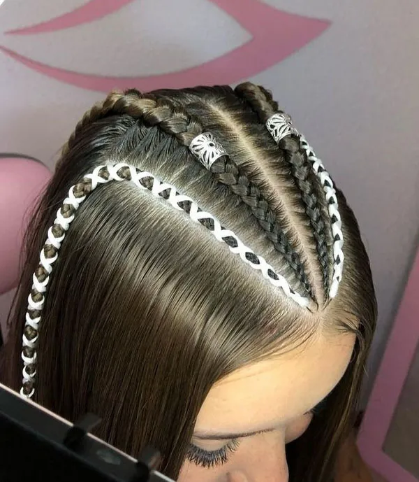 Comfortable two sided frontal hair weave 16