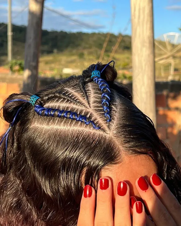 Comfortable two sided frontal hair weave 19