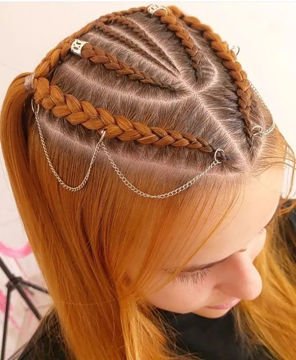 Comfortable two sided frontal hair weave 7