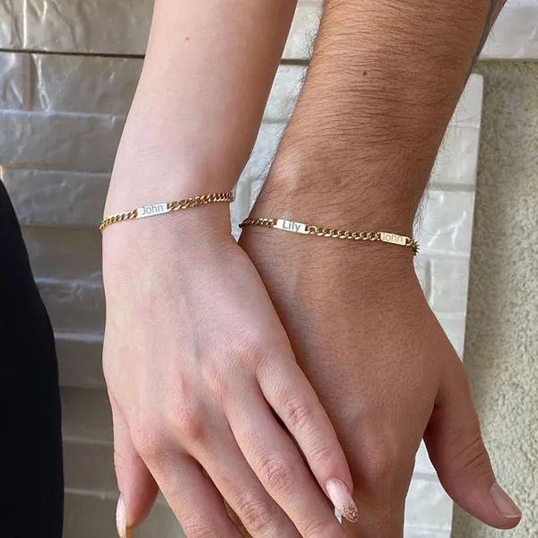 Couple set bracelet 10