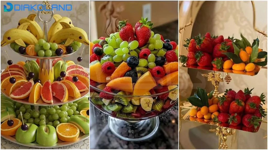 با این 33 ایده دیزاین هندوانه 🍉 | مهمونیت خاصتر از همیشه میشه ! 1 دیزاین ظرف میوه
