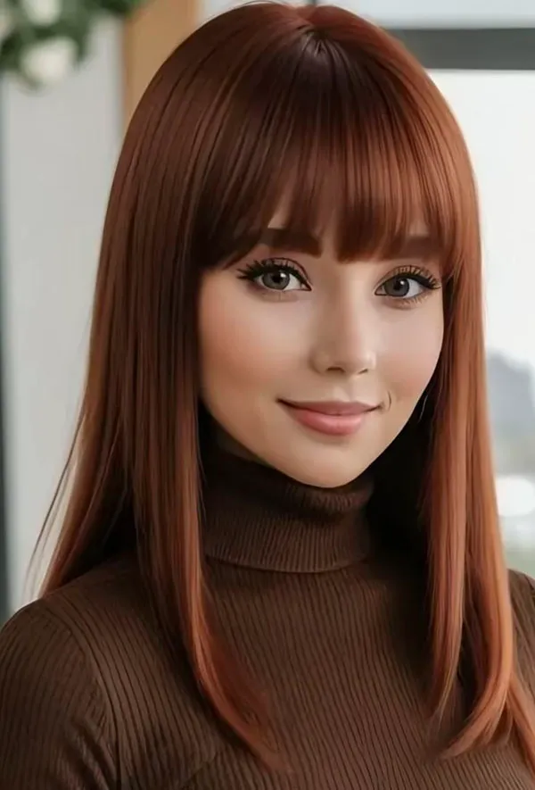 مدل رنگ مو قهوه ای عروسکی | 30 استایل دلنشین و دخترونه ! 17 Doll brown hair color 16