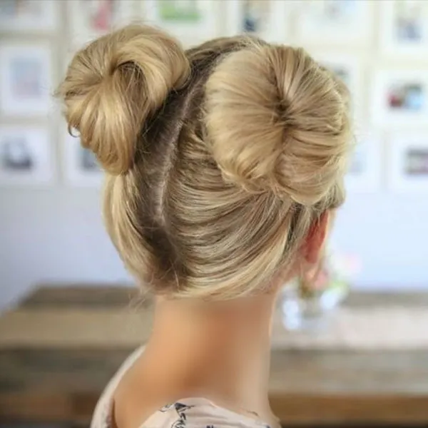 Double tomato hairstyle for girls 1