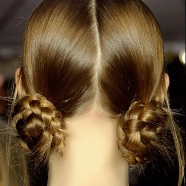 Double tomato hairstyle for girls 10