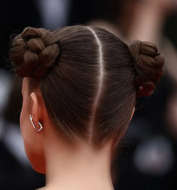 Double tomato hairstyle for girls 15