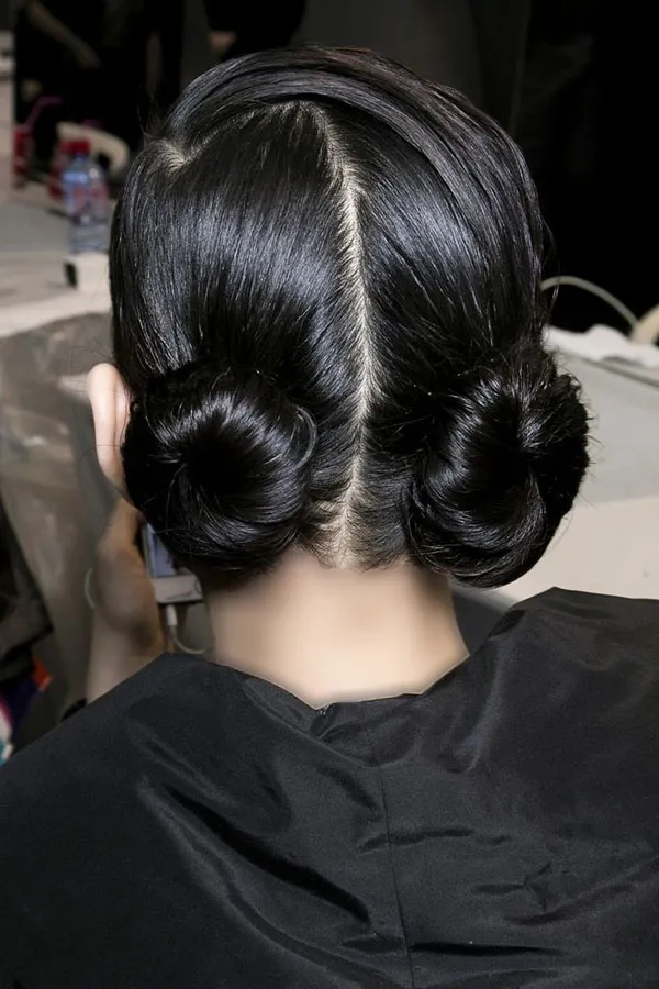 Double tomato hairstyle for girls 19