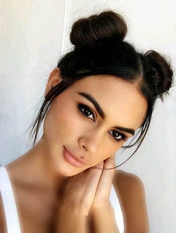 Double tomato hairstyle for girls 28