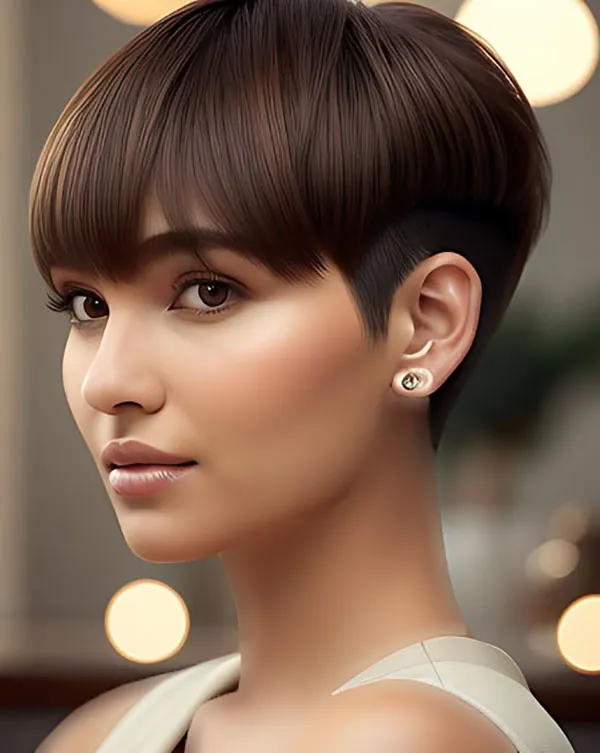 Female mushroom model 8