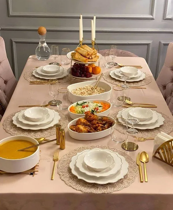 Food dish arrangement 1