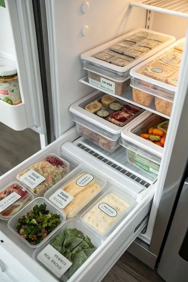 ایده چیدمان فریزر یخچال | فریزرت همیشه شلوغه؟ 6 ترفند ساده برای یک فریزر مرتب و جادار! 5 Freezer arrangement 1