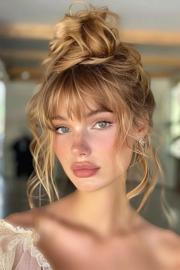 Girls front hairstyle 25