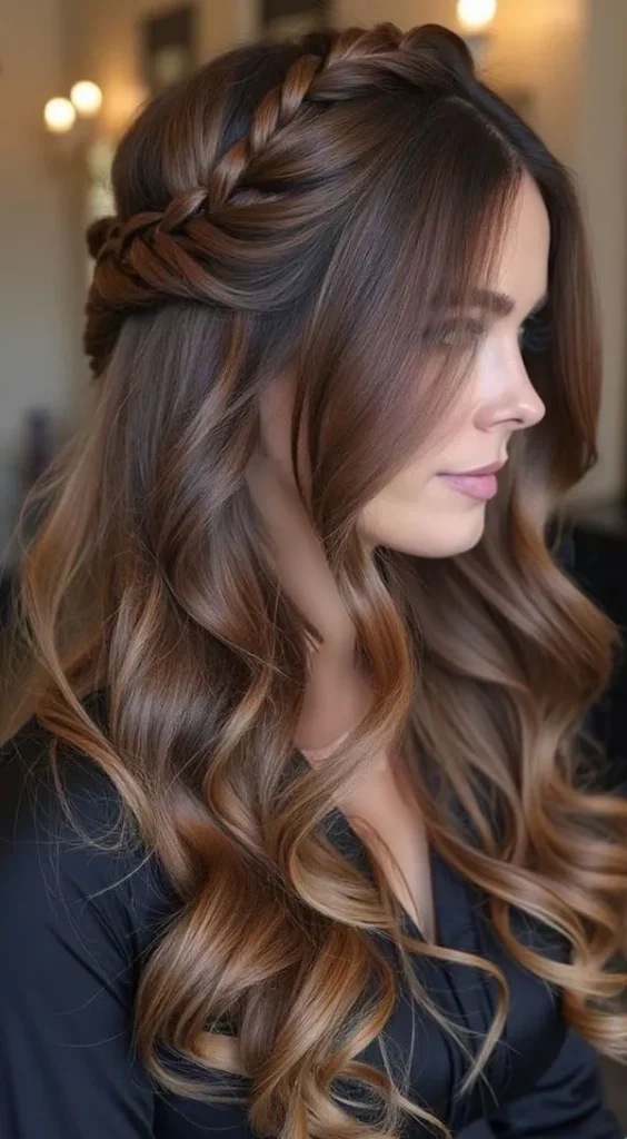 Girls hair weave for wedding 15