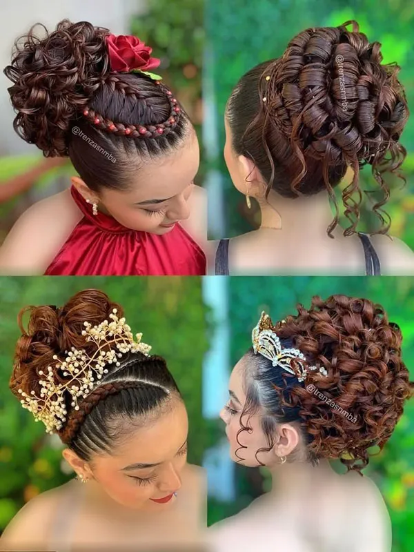 Girls hair weave for wedding 26