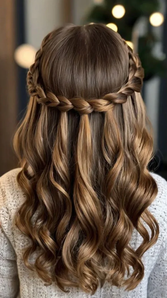 Girls hair weave for wedding 9