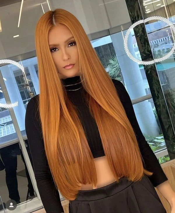 35 ترکیب جادویی رنگ مو با حنا و زعفران؛ موهات رو بدون رنگ شیمیایی بدرخشون!🌿 15 Hair dye with henna and saffron 13
