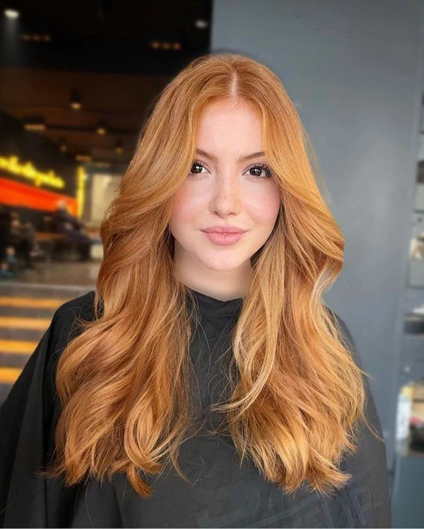 35 ترکیب جادویی رنگ مو با حنا و زعفران؛ موهات رو بدون رنگ شیمیایی بدرخشون!🌿 27 Hair dye with henna and saffron 27