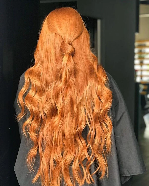 35 ترکیب جادویی رنگ مو با حنا و زعفران؛ موهات رو بدون رنگ شیمیایی بدرخشون!🌿 6 Hair dye with henna and saffron 7