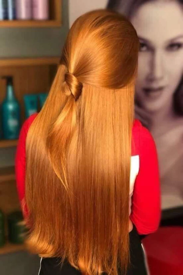 35 ترکیب جادویی رنگ مو با حنا و زعفران؛ موهات رو بدون رنگ شیمیایی بدرخشون!🌿 9 Hair dye with henna and saffron 9