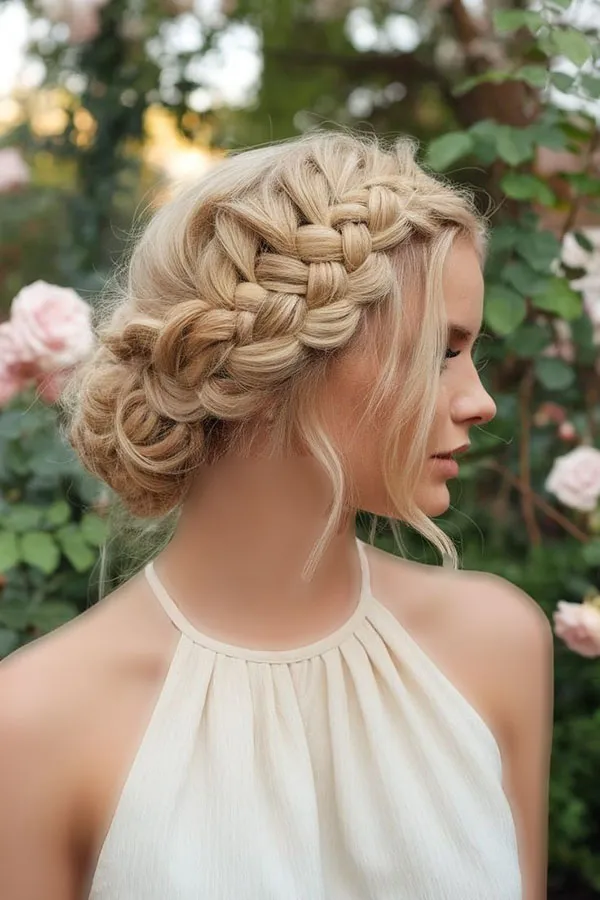 Hair weave for girls weddings 17