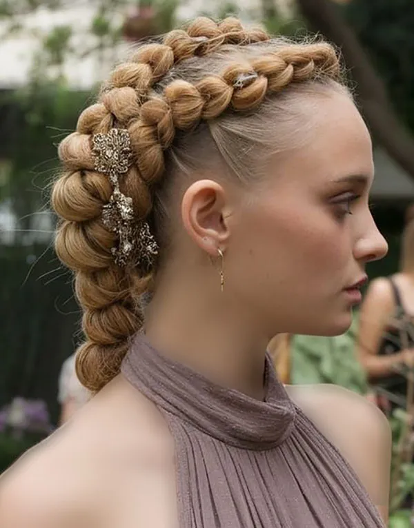 Hair weave for girls weddings 18