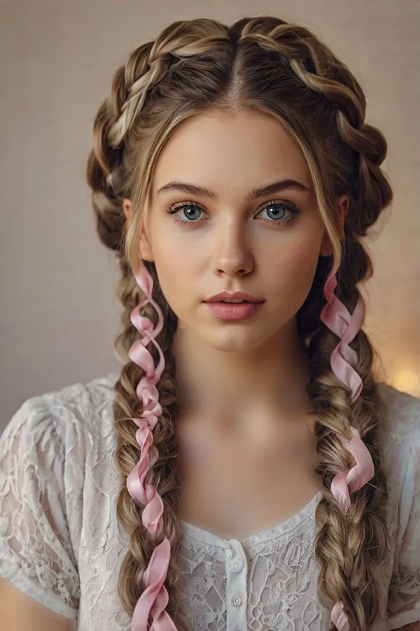 Hair weave for girls weddings 2