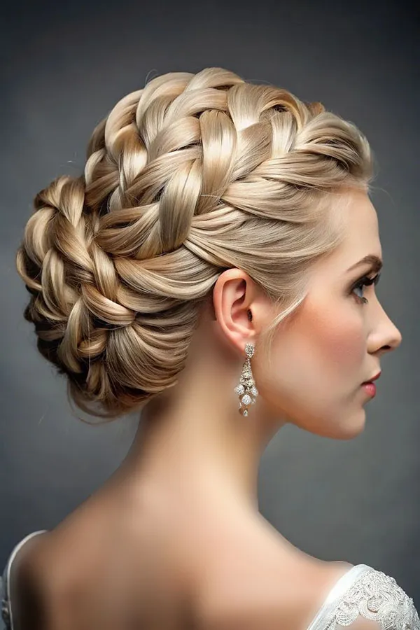 Hair weave for girls weddings 21