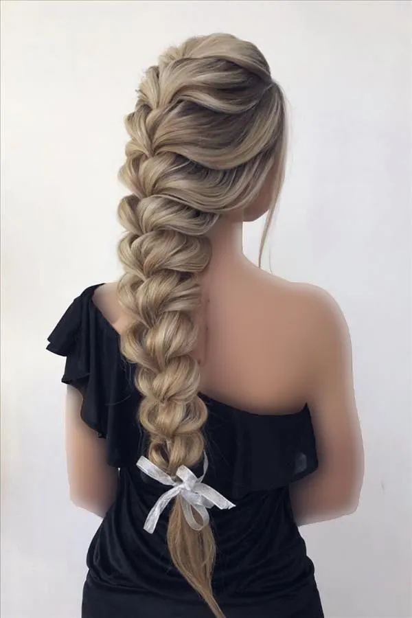 Hair weave for girls weddings 27