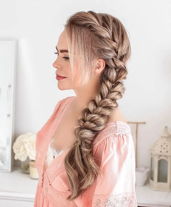 Hair weave for girls weddings 4