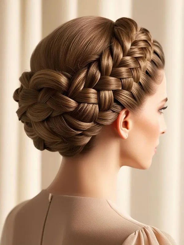 Hair weave for girls weddings 9