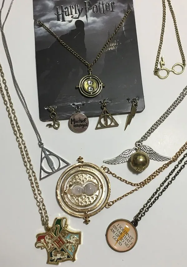 جادوی واقعی با اکسسوری هری پاتر2025؛ از تایم ترنر تا اسنیچ طلایی !✨ 27 Harry Potter accessory 19