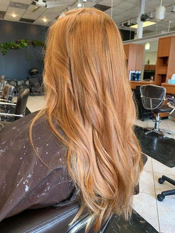 Honey copper hair color 16