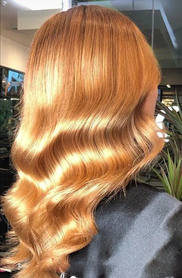 Honey copper hair color 7
