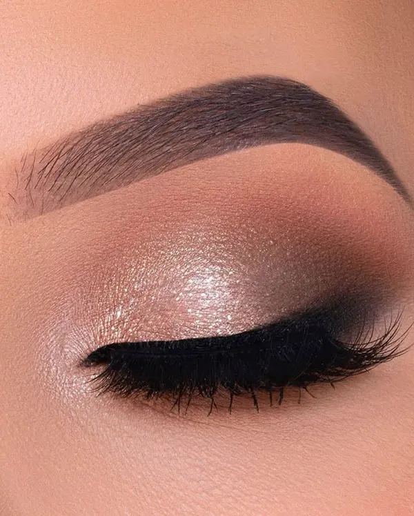 مدل میکاپ چشم لایت دخترانه | 25 مدل ترندی و خاص که همین الان باید ببینی! 13 Light eye makeup 9