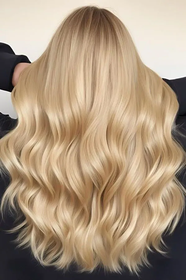 Light hair color with new bleach 20