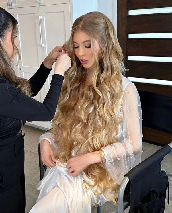 Long formal hairstyle 14