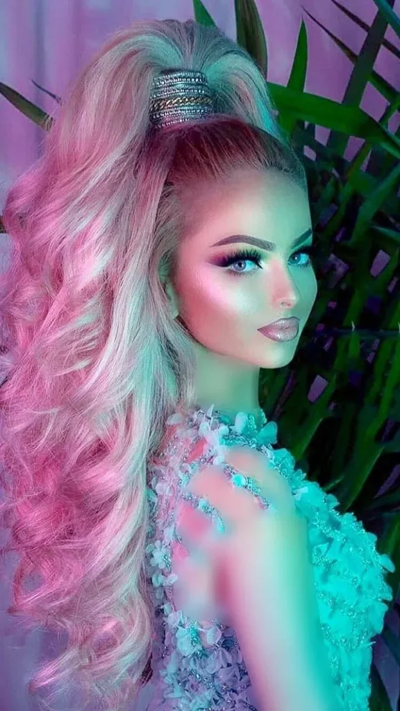 Long formal hairstyle 32