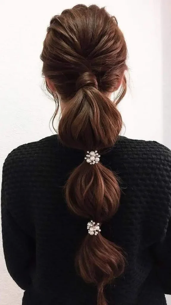 Long formal hairstyle 4